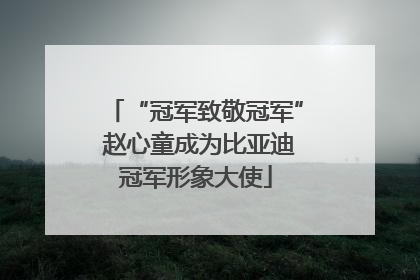 “冠军致敬冠军” 赵心童成为比亚迪冠军形象大使