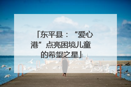 东平县：“爱心港”点亮困境儿童的希望之星