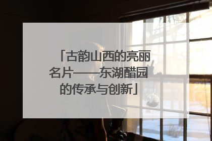 古韵山西的亮丽名片——东湖醋园的传承与创新