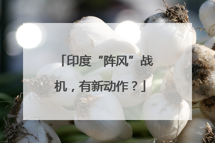 印度“阵风”战机，有新动作？