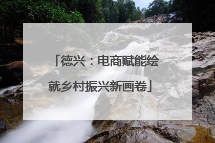 德兴：电商赋能绘就乡村振兴新画卷