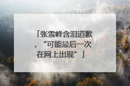 张雪峰含泪道歉，“可能最后一次在网上出现”