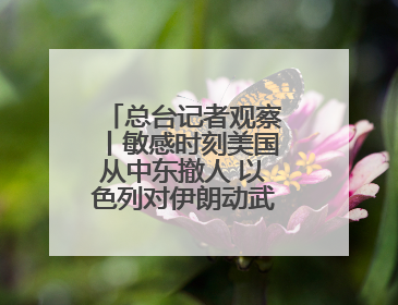 总台记者观察丨敏感时刻美国从中东撤人 以色列对伊朗动武条件已成熟？