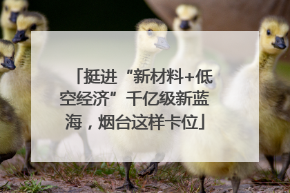挺进“新材料+低空经济”千亿级新蓝海，烟台这样卡位