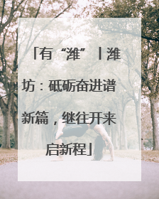 有“潍”丨潍坊：砥砺奋进谱新篇，继往开来启新程