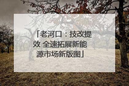 老河口：技改提效 全速拓展新能源市场新版图