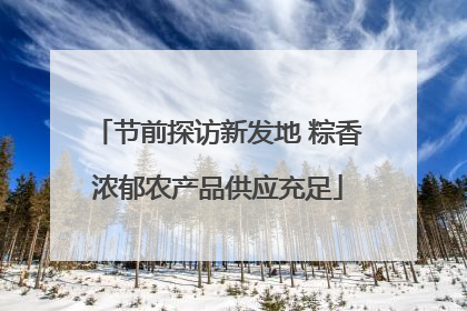 节前探访新发地 粽香浓郁农产品供应充足