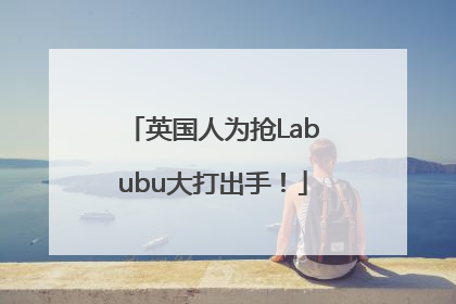 英国人为抢Labubu大打出手！