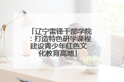 辽宁雷锋干部学院：打造特色研学课程 建设青少年红色文化教育高地