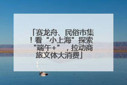 赛龙舟、民俗市集！看“小上海”探索“端午+”，拉动商旅文体大消费