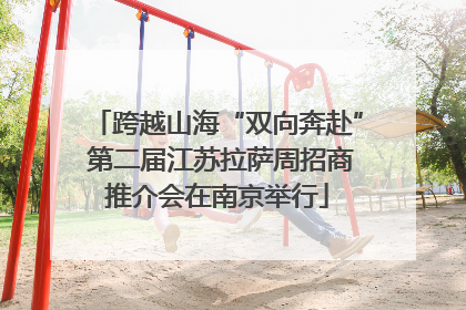 跨越山海“双向奔赴” 第二届江苏拉萨周招商推介会在南京举行