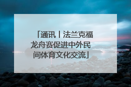 通讯丨法兰克福龙舟赛促进中外民间体育文化交流