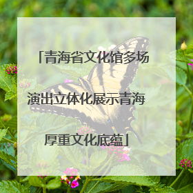 青海省文化馆多场演出立体化展示青海厚重文化底蕴