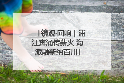 镜观·回响｜浦江奔涌传薪火 海派融新纳百川