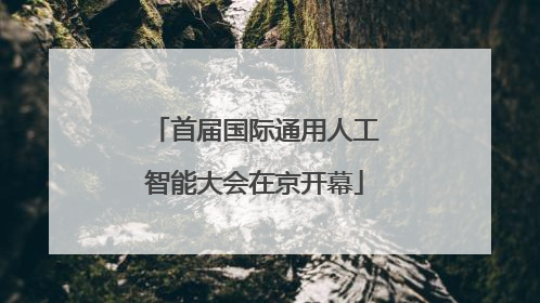 首届国际通用人工智能大会在京开幕
