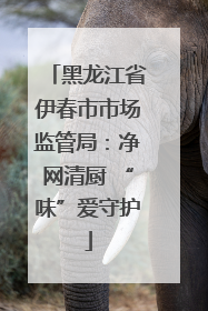 黑龙江省伊春市市场监管局：净网清厨 “味”爱守护