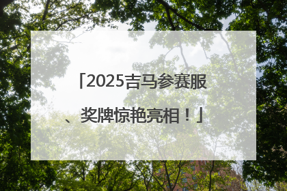 2025吉马参赛服、奖牌惊艳亮相！